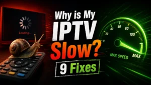 IPTV Speed Issue Banner